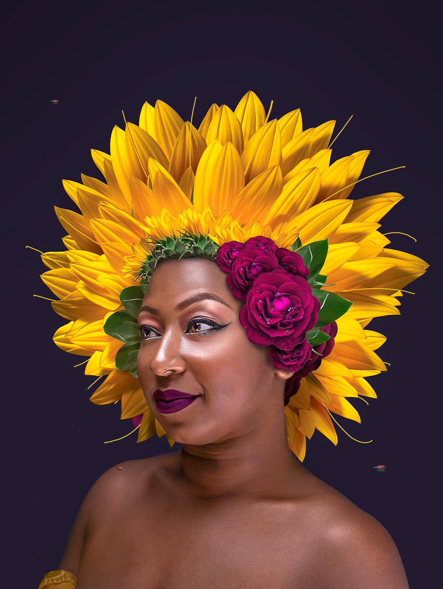 Natural Heir, Natural Hair, Nye Lyn Tho, NyeLynTho, conceptial art, cenceptual Photography, digital art, commercial, black female photographer, virginia Beach photographer, Norfolk, Hampton