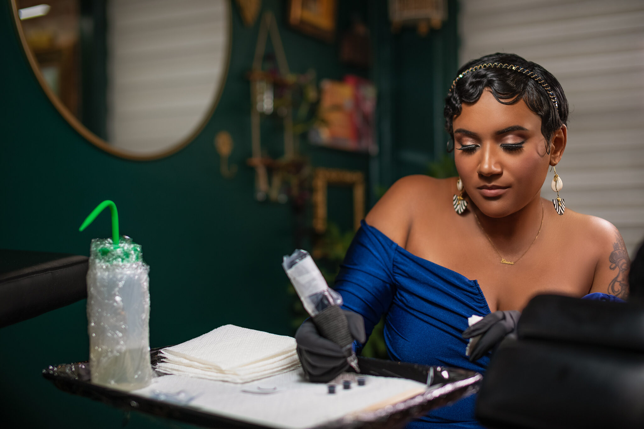 Tattoo Poughkeepsie New York Tatooist Liz Portrait Photographer Photography, Highland, Upstate